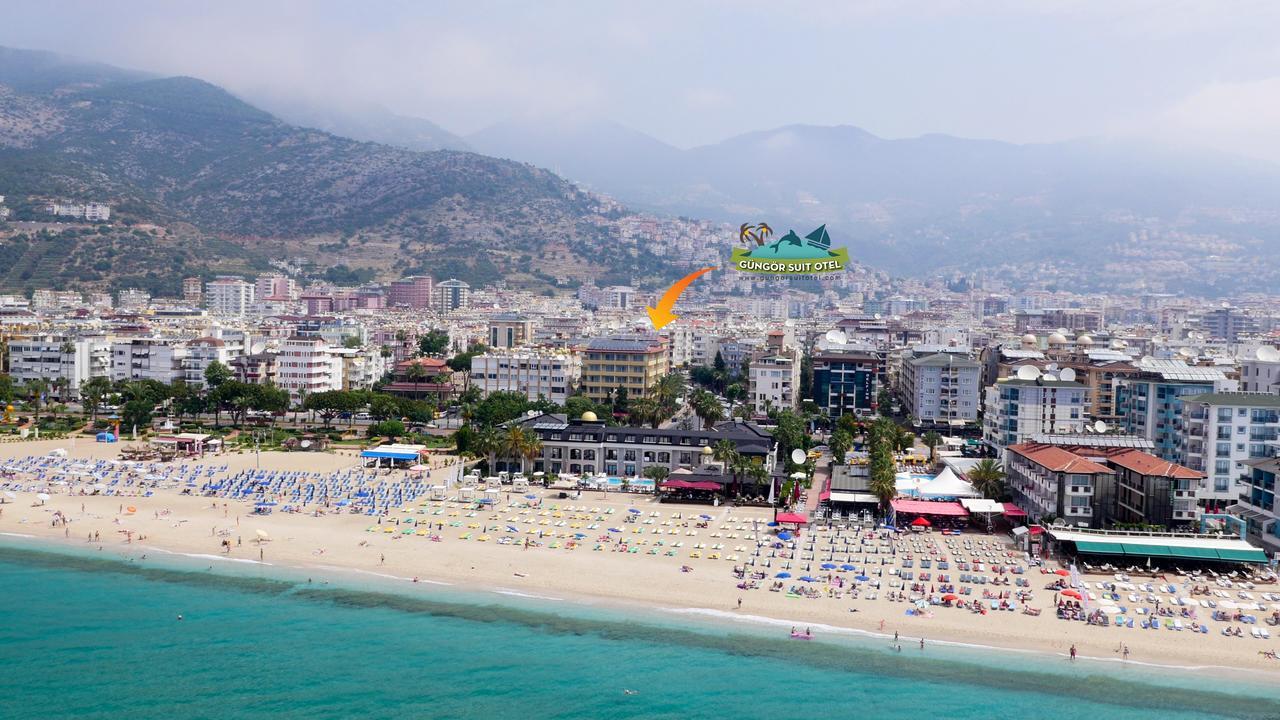 Gungor Suit Hotel Alanya Bagian luar foto